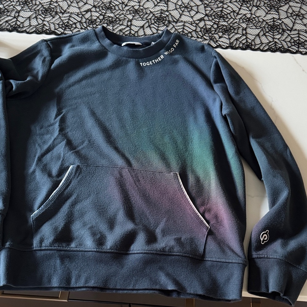 Gradient Blue Peloton Sweatshirt